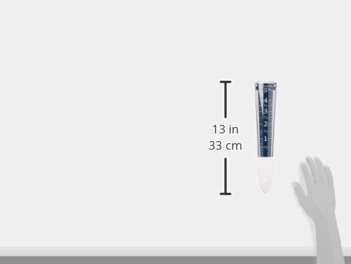 AcuRite 5" Capacity Easy-to-Read Magnifying Rain Gauge, Acrylic (00850A3)