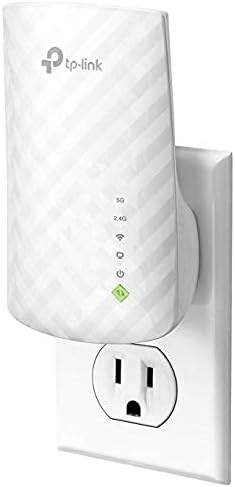 TP-Link WiFi Extender with Ethernet Port, Dual Band 5GHz/2.4GHz , Up to 44% More Bandwidth than Single Band, Covers Up to 1200 Sq.ft and 30 Devices, Signal Booster Amplifier Supports OneMesh(RE220)