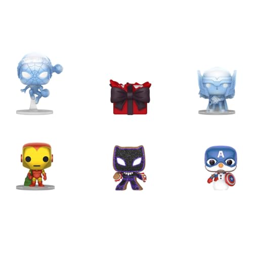 POP Funko Pocket Calendar: Marvel - Iron Man & Spider-Man - 24 Day