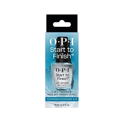 OPI Nail Lacquer Base Coat | Clear, Chip-Resistant, Protects & Prevents Discoloration - Cart Shape