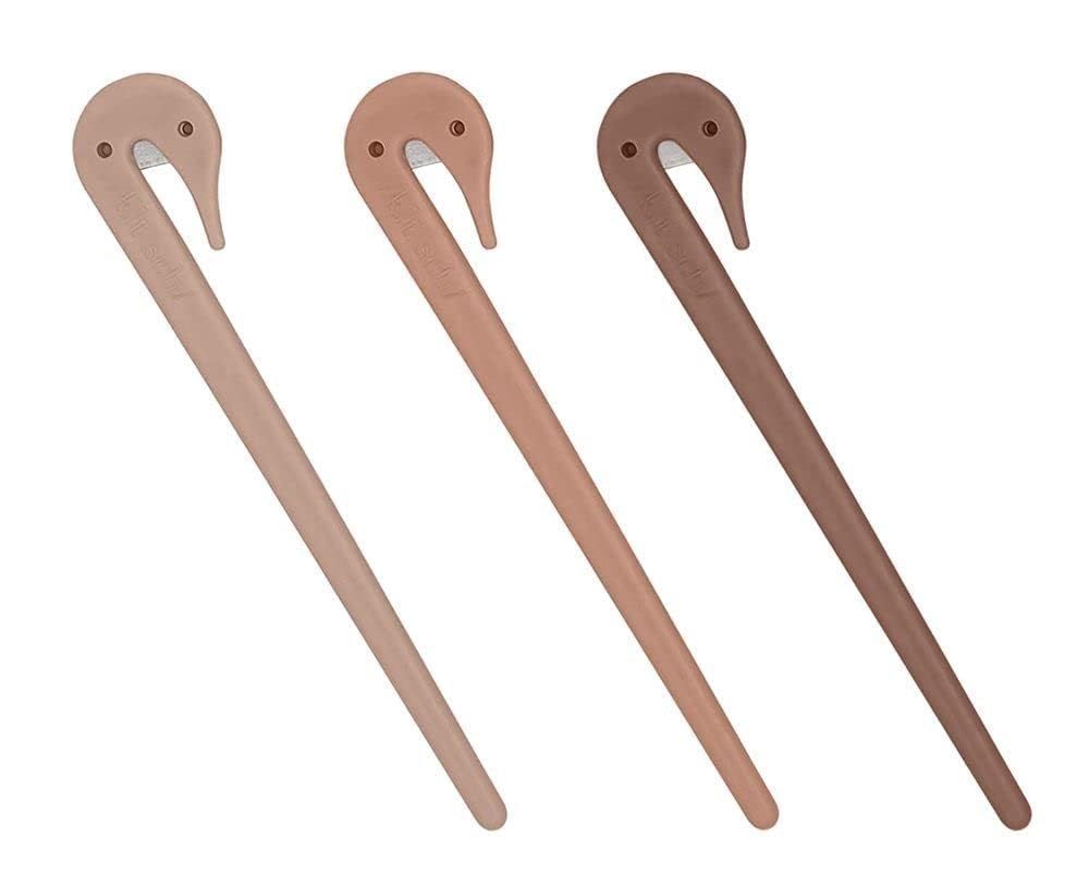 Kitsch Hair Tie Cutter – Pain-Free, No-Damage Tool for Kids, Girls & Toddlers (3pc) - Cart Shape