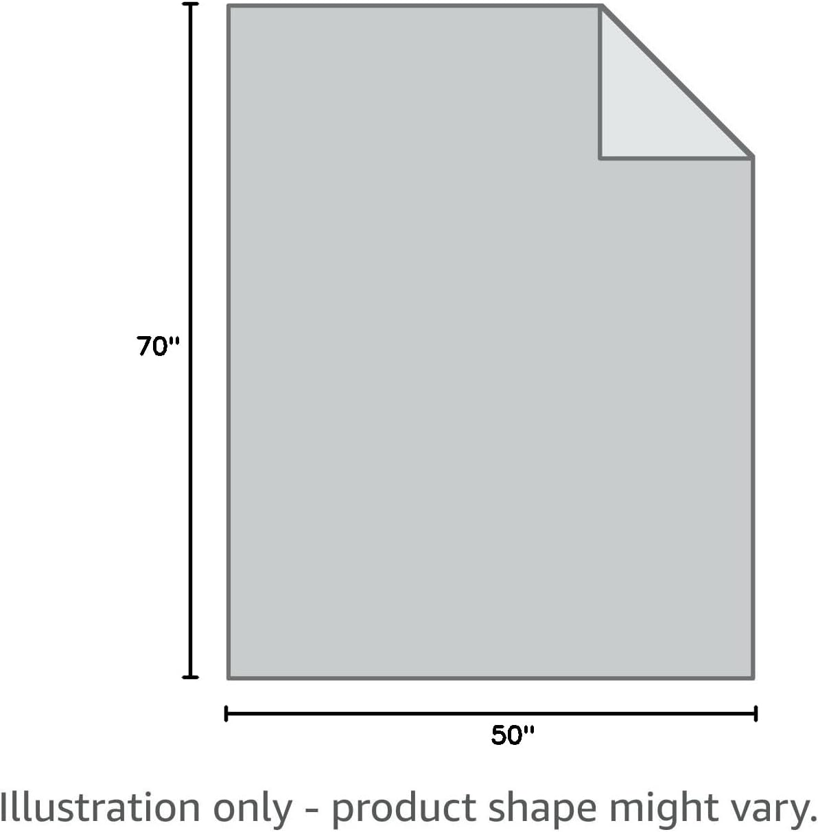 Betsey Johnson Skull Ombre Black 50" X 70" Throw Blanket