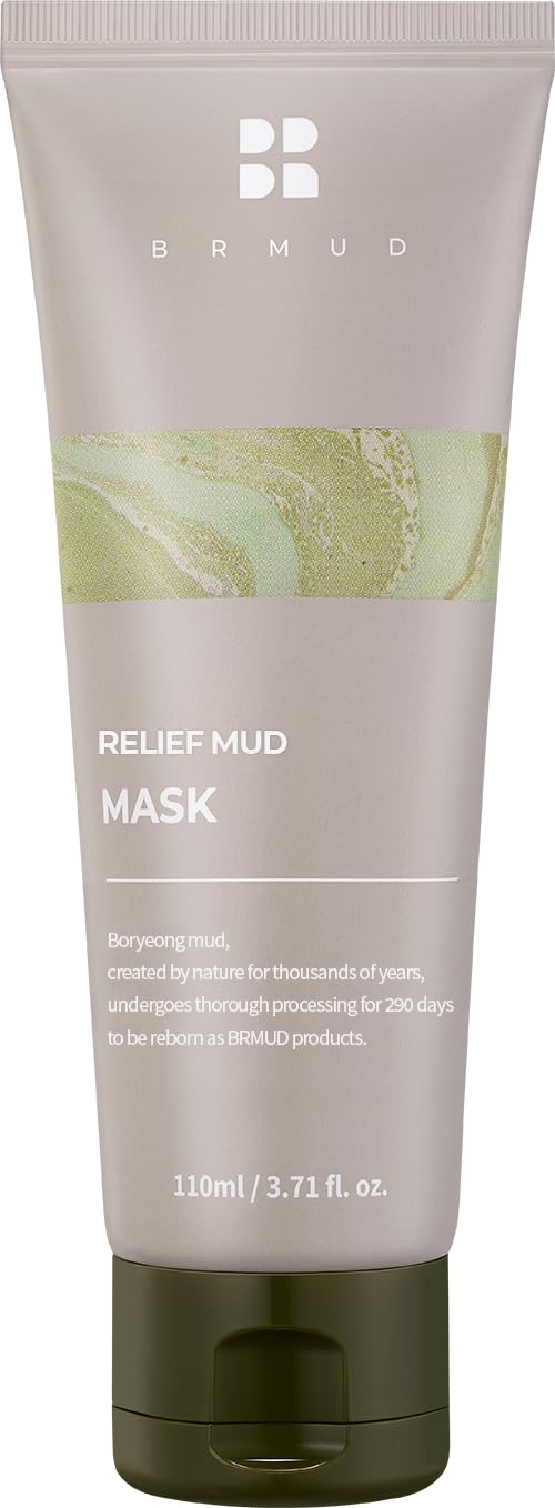 Cardi B Relief Mud Mask - Hydrating Face & Body Pore Cleanser w/ 91.8% Naturals