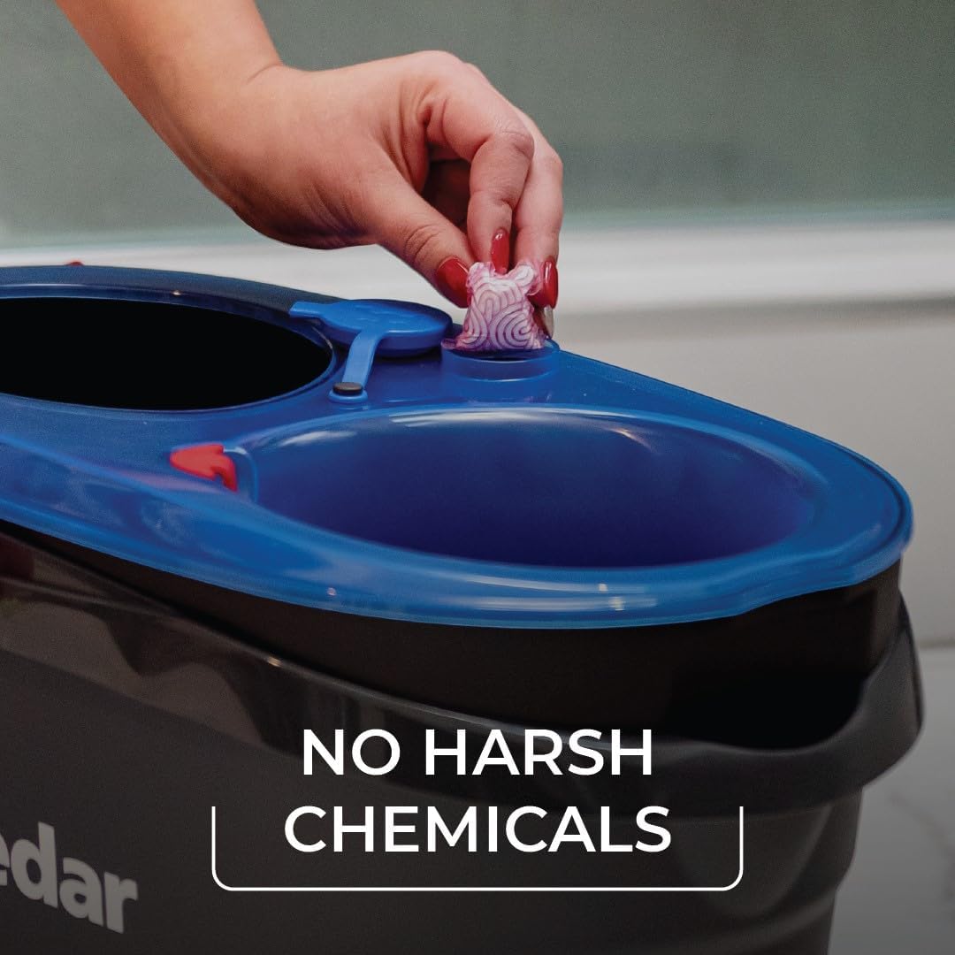 O-Cedar PACS Hard Floor Cleaner, Lavender Scent 10 Count (1-Pack) | Made with Naturally-Derived Ingredients | Safe to Use on All Hard Floors | Perfect for Mop Buckets