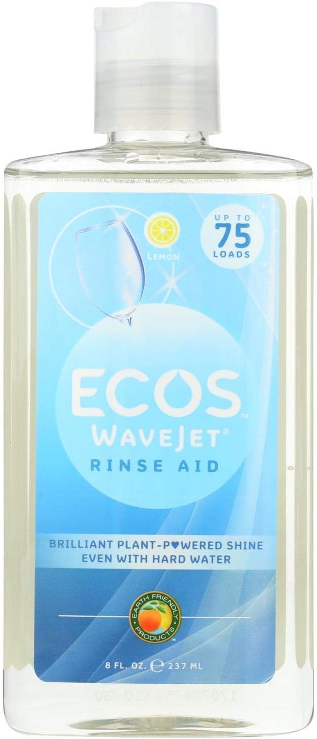 Earth Friendly Wave Jet Rinse Aid - Case Of 12 - 8 Fl Oz