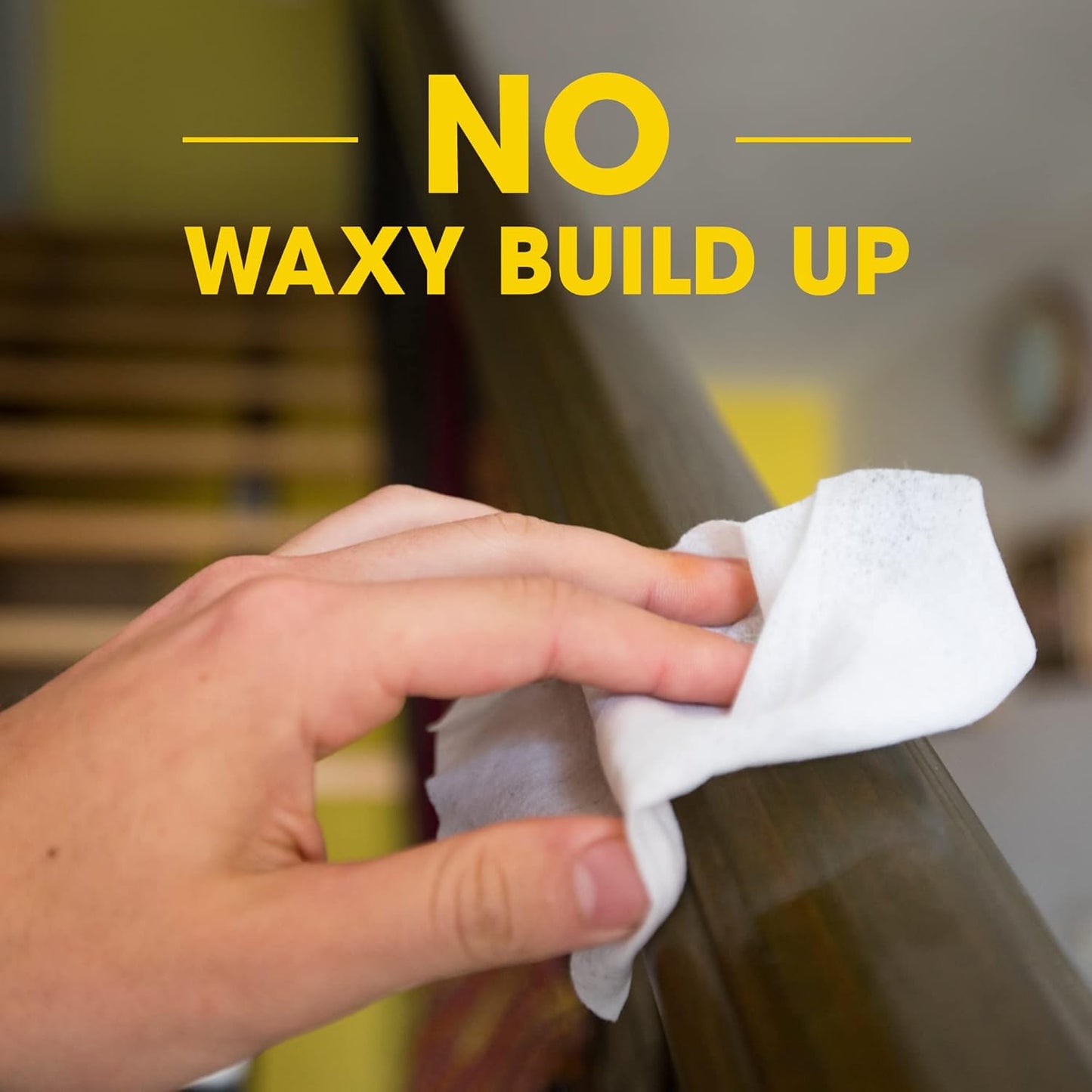 Pledge Expert Care Enhancing Wood Wipes, Lemon Scent, 24 Count