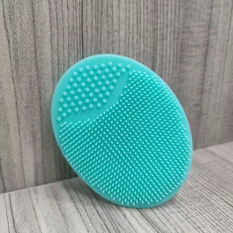 Silicone Facial Cleansing Brush - 4 Pack Face Scrubber & Exfoliator for Deep Cleaning, Soft Brush, Blackhead & Acne Pore Care