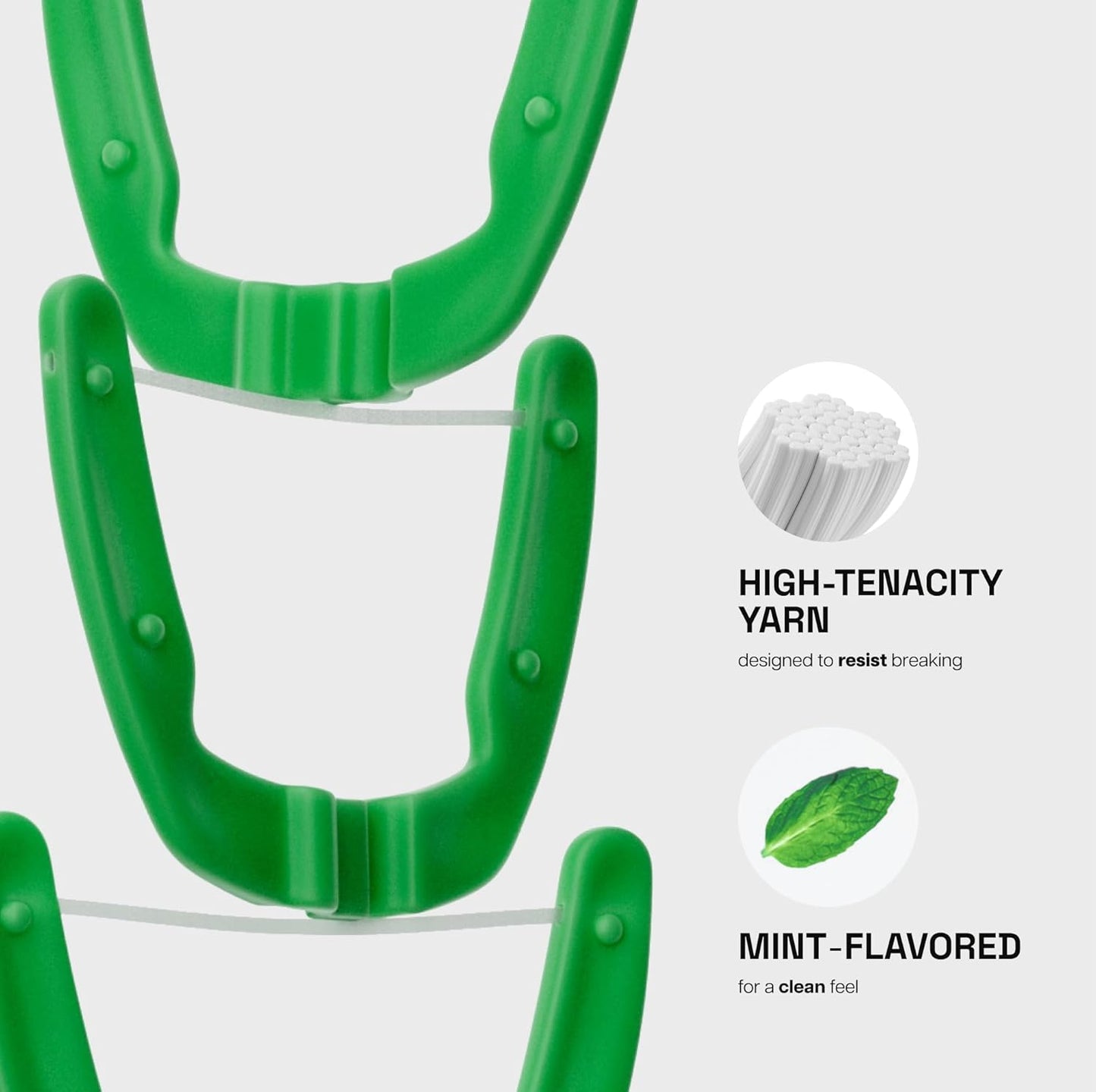 REACH Ultraclean Access Flosser Refill Heads, Mint, Plaque Remover for Teeth, Shred Resistant, for Hard to Reach Areas, Oral Care, PFAS Free, for Adults & Kids, 1 Pack, 28 Count