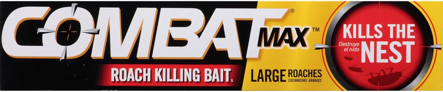 Combat Max Large Roach Killing Bait, 8 count (Pack of 1)