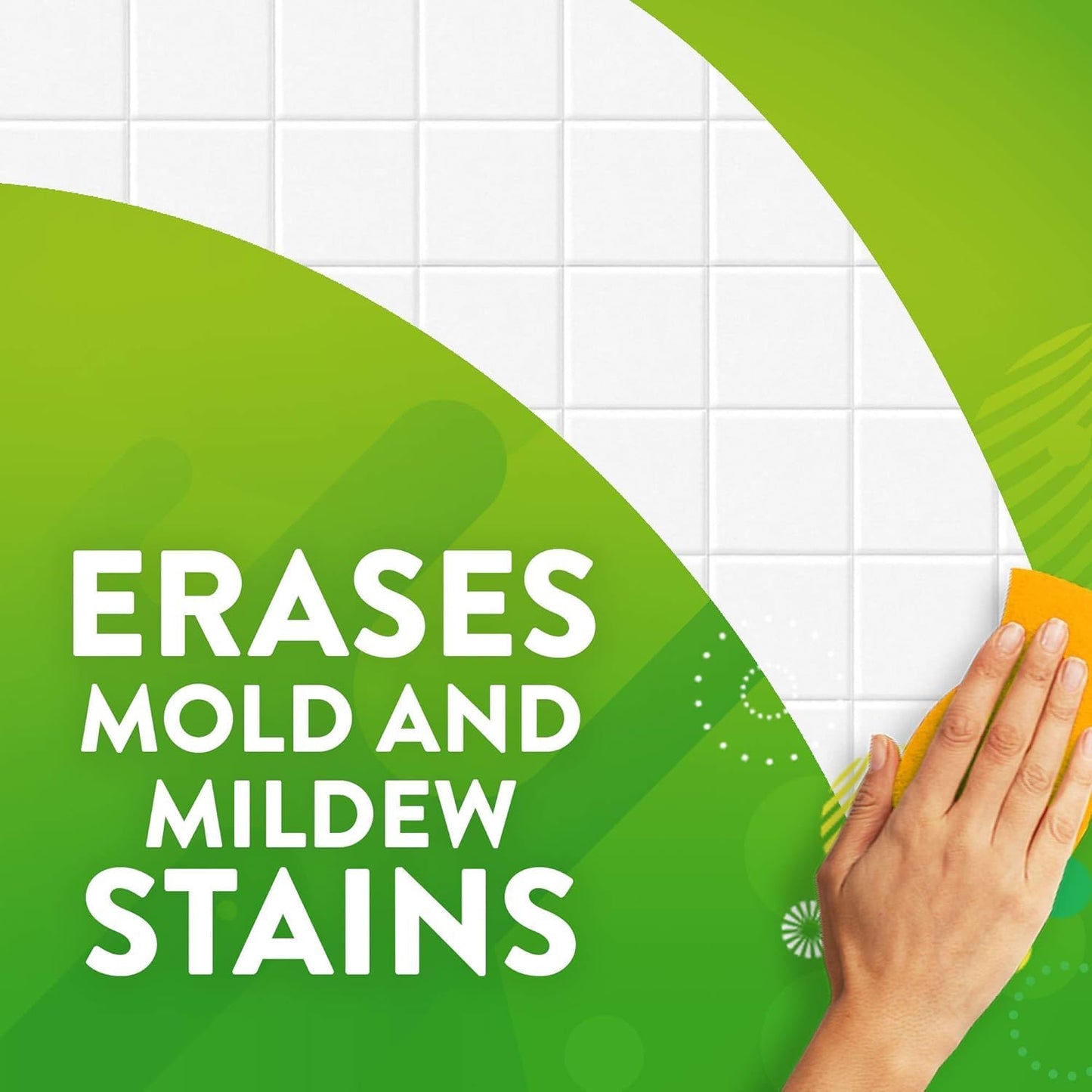 Scrubbing Bubbles Foaming Bleach Bathroom and Shower Cleaner Disinfectant Spray, Helps Erase Mold & Mildew, 32oz