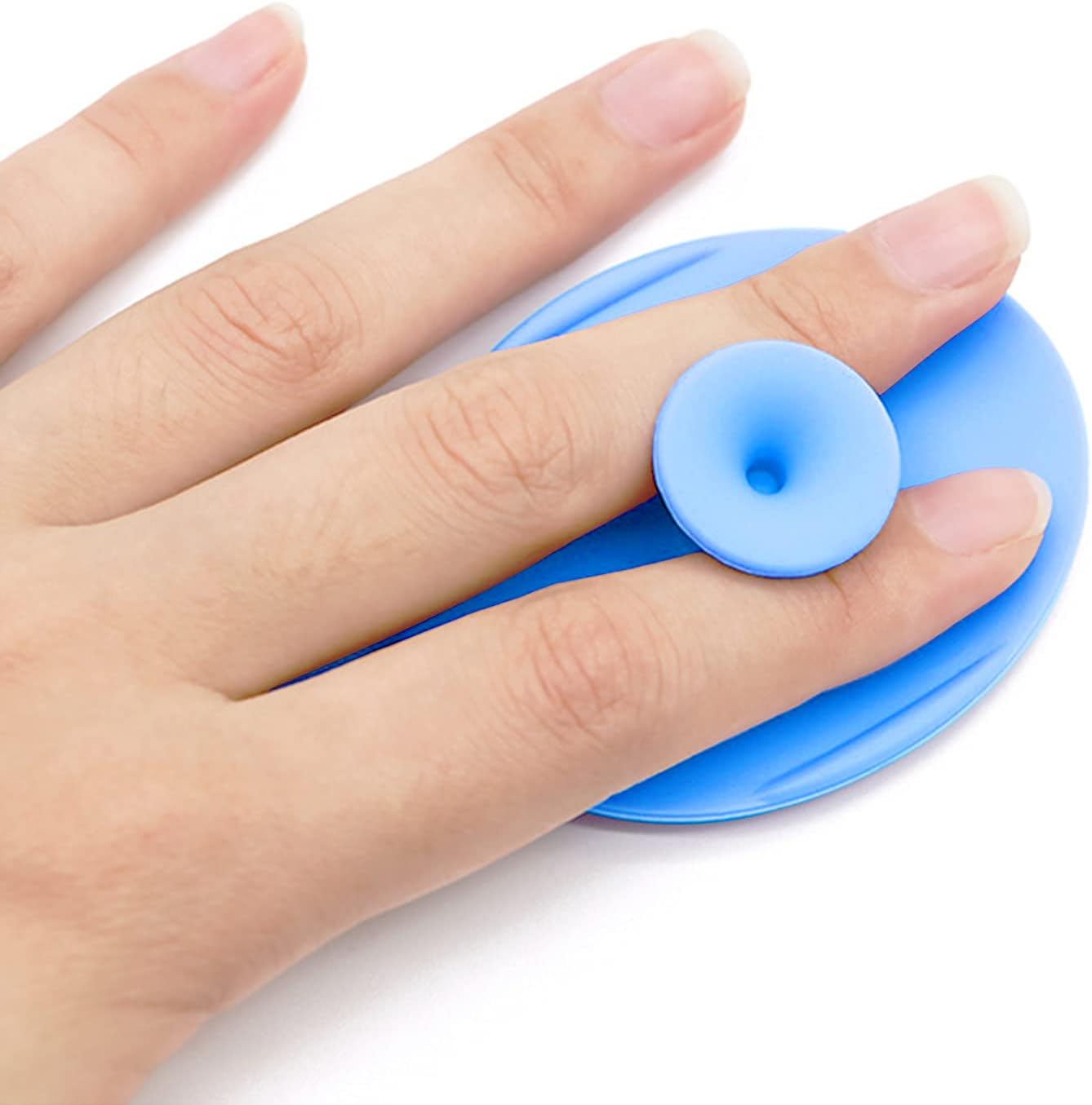 Silicone Facial Cleansing Brush - 4 Pack Face Scrubber & Exfoliator for Deep Cleaning, Soft Brush, Blackhead & Acne Pore Care