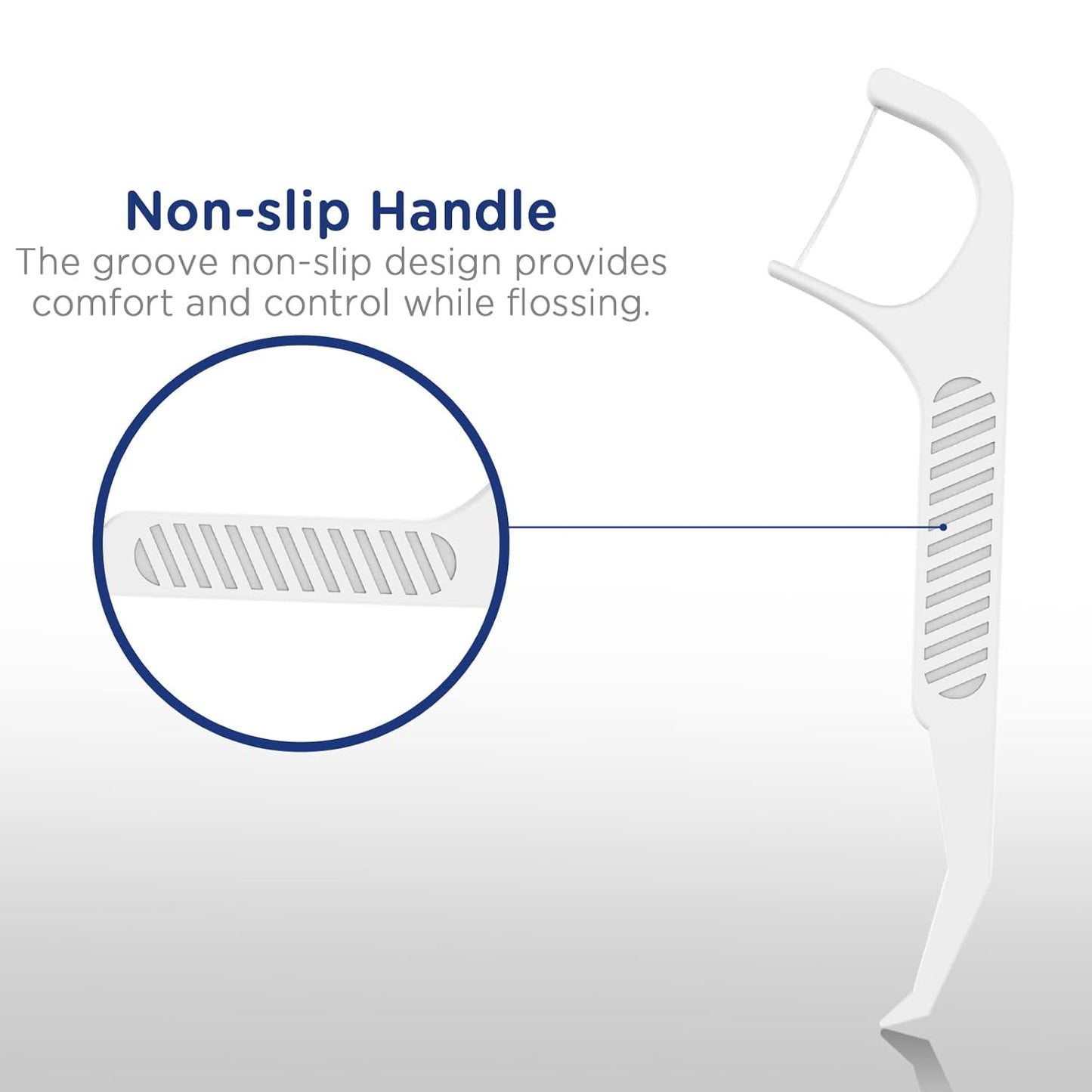 Upgraded Orthodontic Flossers for Braces - Ortho Dental Floss Picks, 50 Count (Pack of 2)