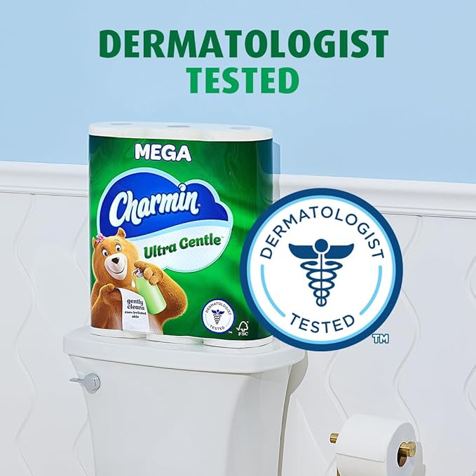 Quilted Northern Ultra Soft & Strong Toilet Paper, 18 Mega Rolls = 72 Regular Rolls, 5X Stronger, Premium Soft Toilet Tissue with Recyclable Paper Packaging