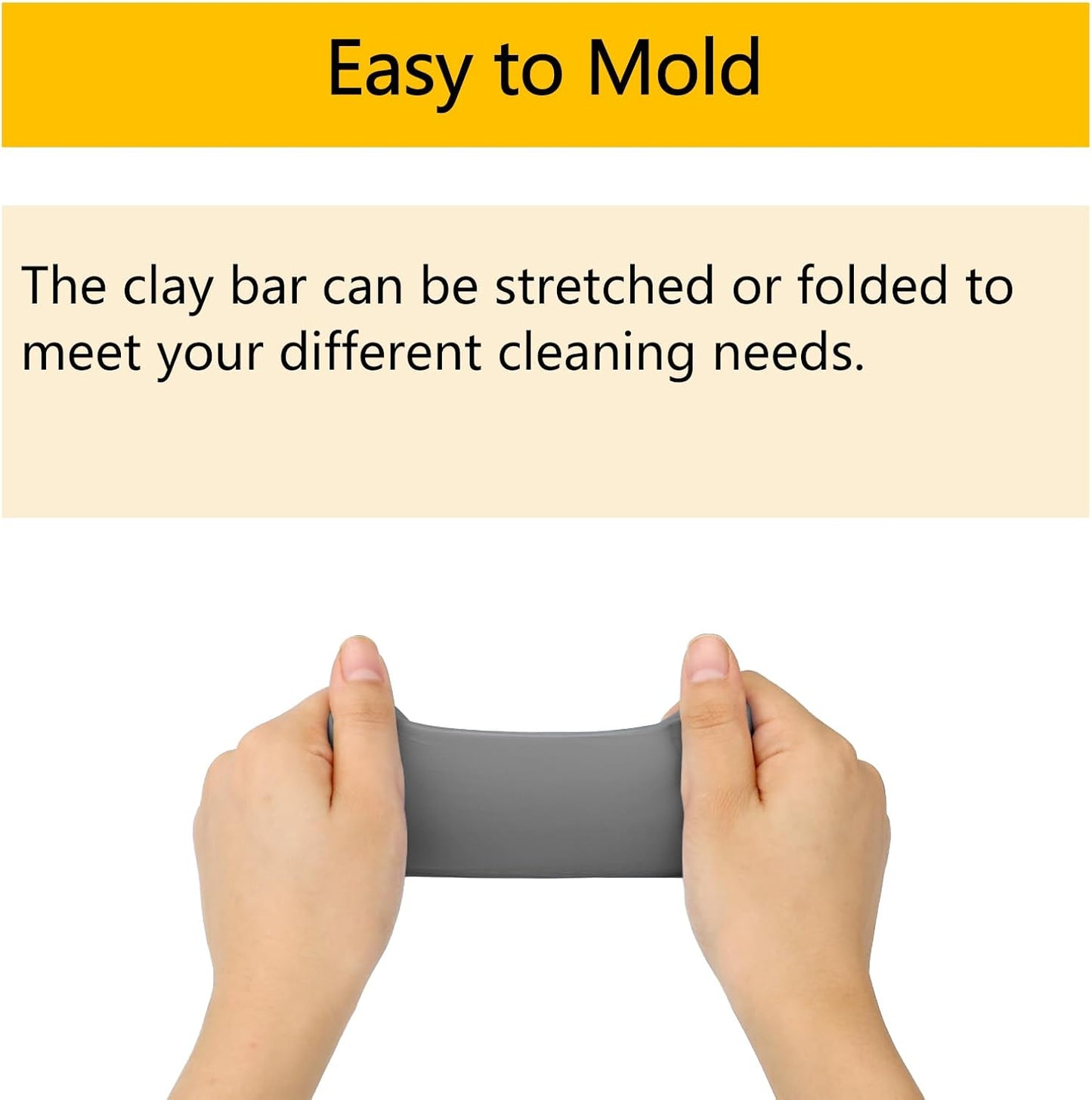 Car Clay Bar 4 Pack 400g, Premium Grade No Scratch Magic Clays Bars Detailing Cleaner Kit Glass Deatil Cleaning with Washing and Adsorption Capacity for Auto SUV,RV,Truck