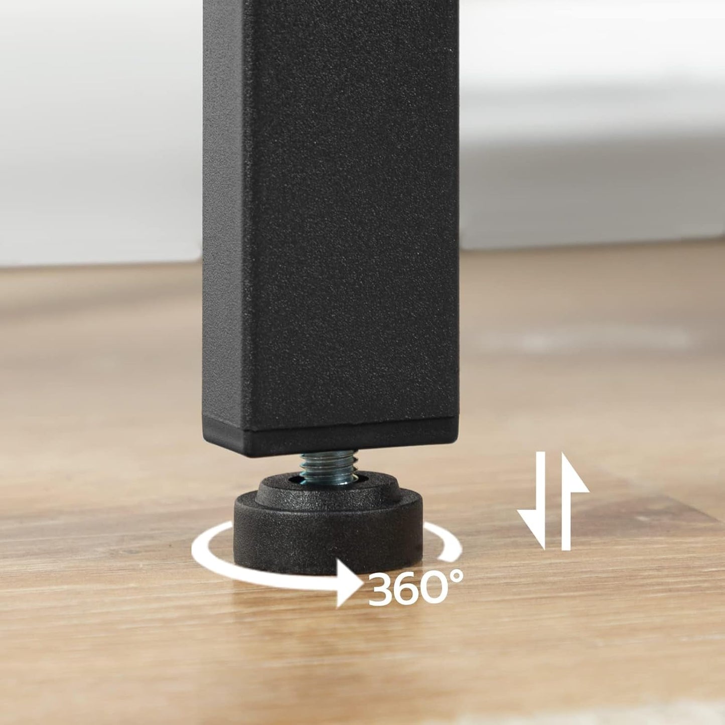 HOOBRO End Table, Simple Rustic Side Table with 3-Tier Storage Shelf, Narrow Nightstand for Small Spaces, for Living Room, Bedroom,Easy Assembly, Industrial Design, Rustic Brown and Black BF14BZ01