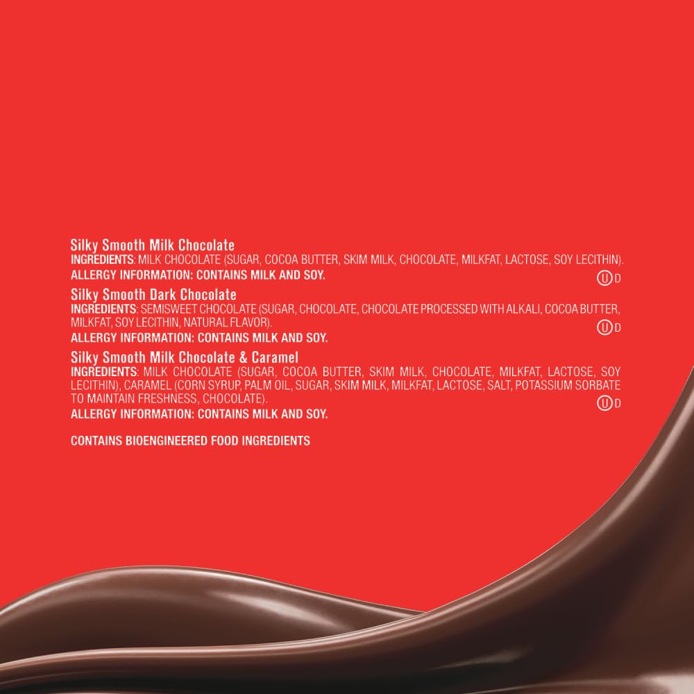 DOVE PROMISES Milk Chocolate, Dark Chocolate, and Milk Chocolate & Caramel Variety Assortment, 14.08 Oz Large Bag