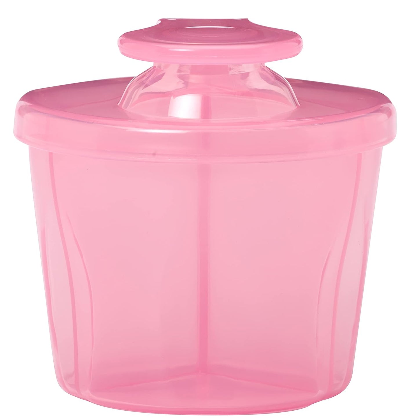 Dr. Brown's Travel Formula Dispenser with Lid, BPA Free - Pink - Holds 27oz