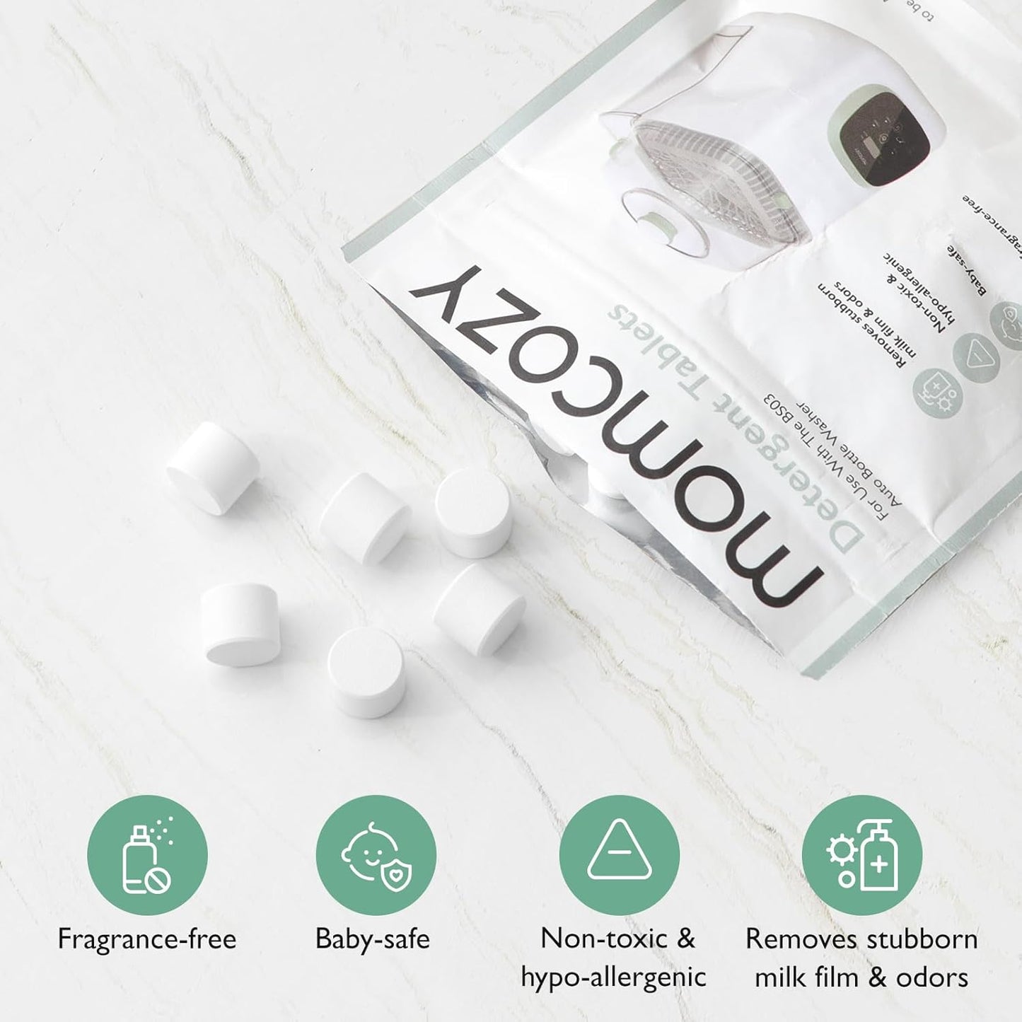 Momcozy detergent tablets