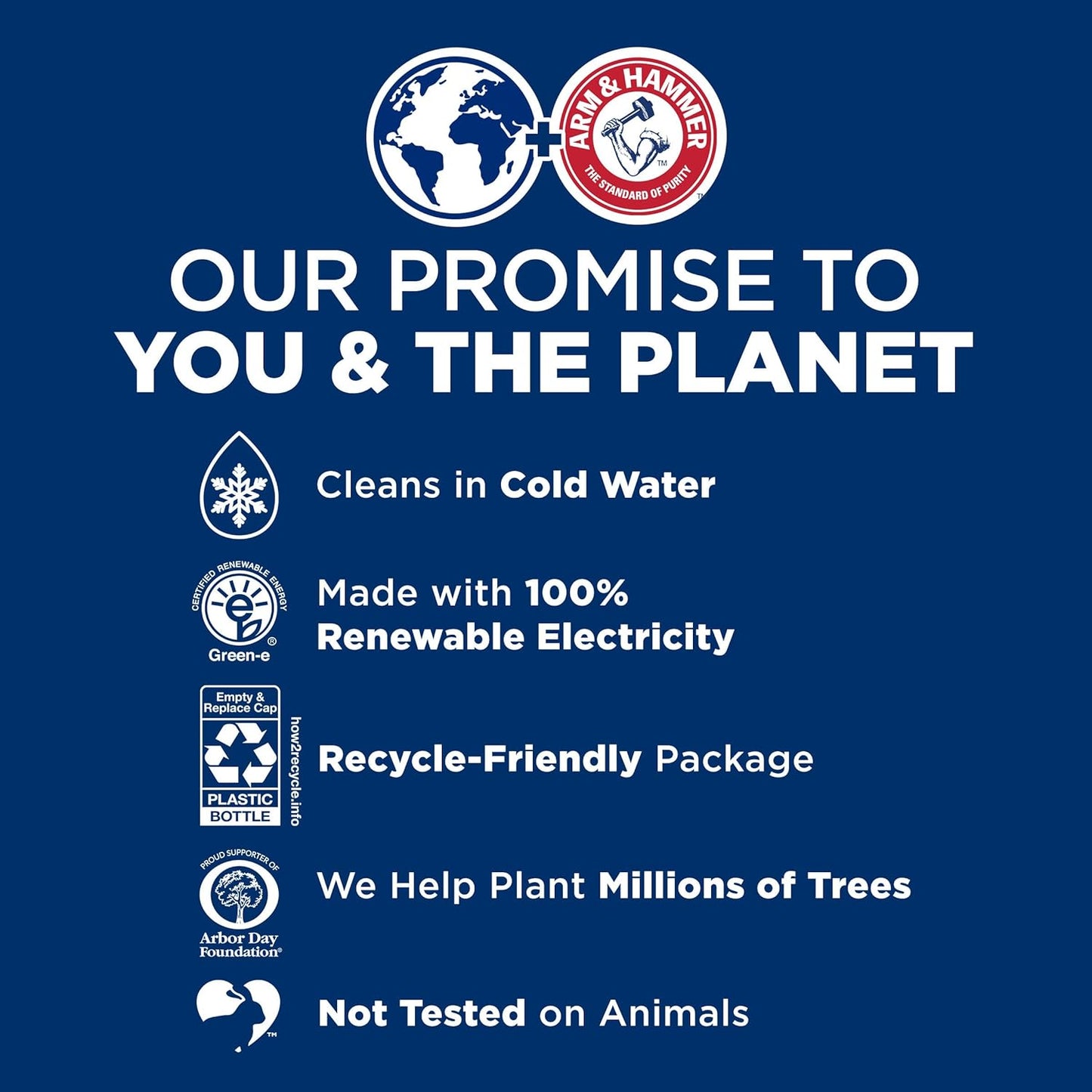 ARM & HAMMER Sensitive Skin Liquid Laundry Detergent, Fresh Scent, 105 fl oz, 105 Loads