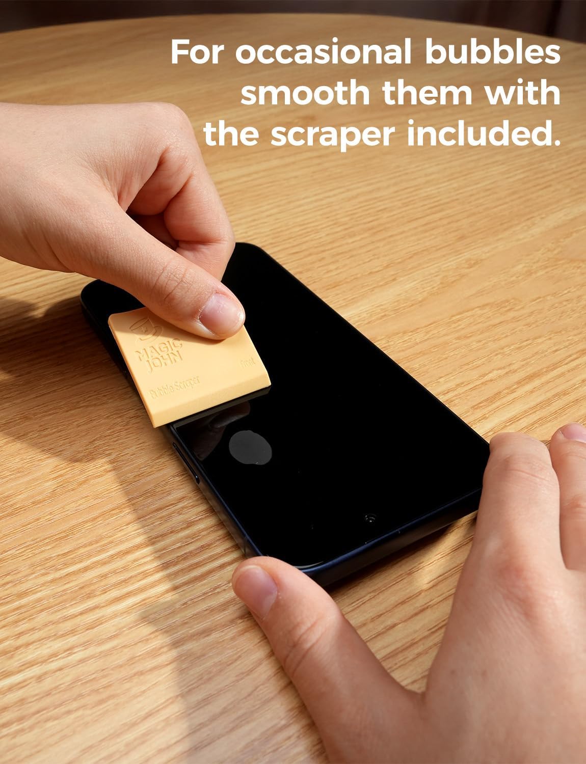 MAGIC JOHN 2 Pack for iPhone 17 Pro Max 6.9 inch Tempered Glass Screen Protector, Auto Dust-Elimination, Bubble Free, HD Clear, Easy Installation