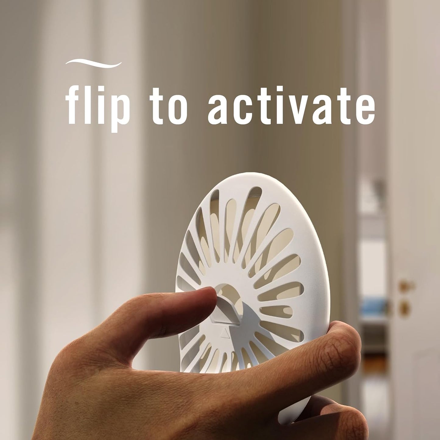 Febreze Bathroom Air Freshener, Odor-Fighting, Plug In Alternative, Air Fresheners for Home and Bathroom and Kitchen, Closet Air Fresheners, Refresh & Energize Scent, 4 Count