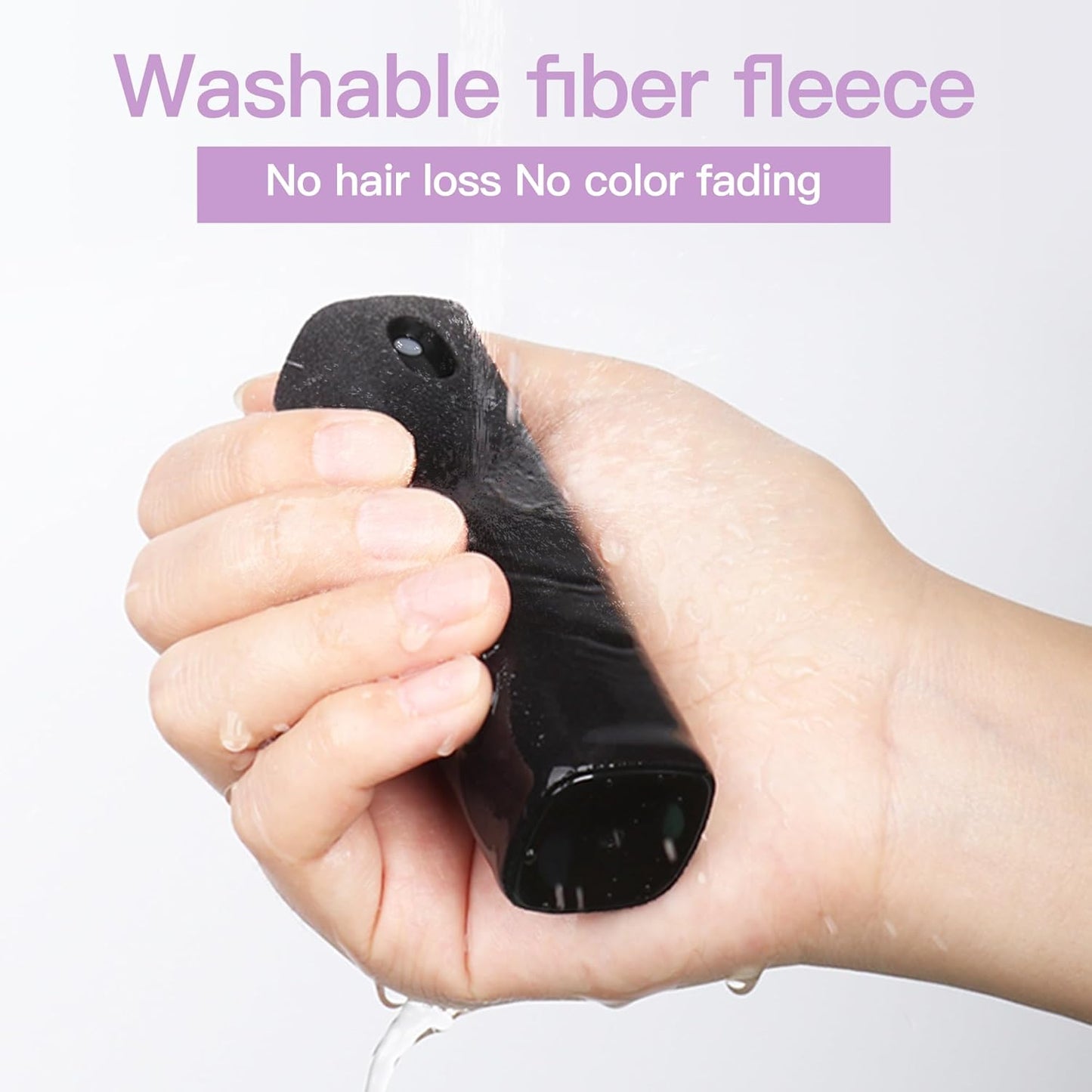 Touchscreen Screen Cleaner Kit 2 Pcs, Phone, Tablet and Car Screen Cleaner, Two in One Spray and Microfiber Cloth(Grey&Pink)