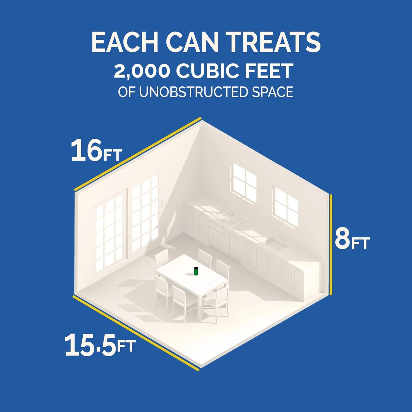 United Industries-Hot Shot No Mess Fogger 3-Pack, 1.2-Ounce