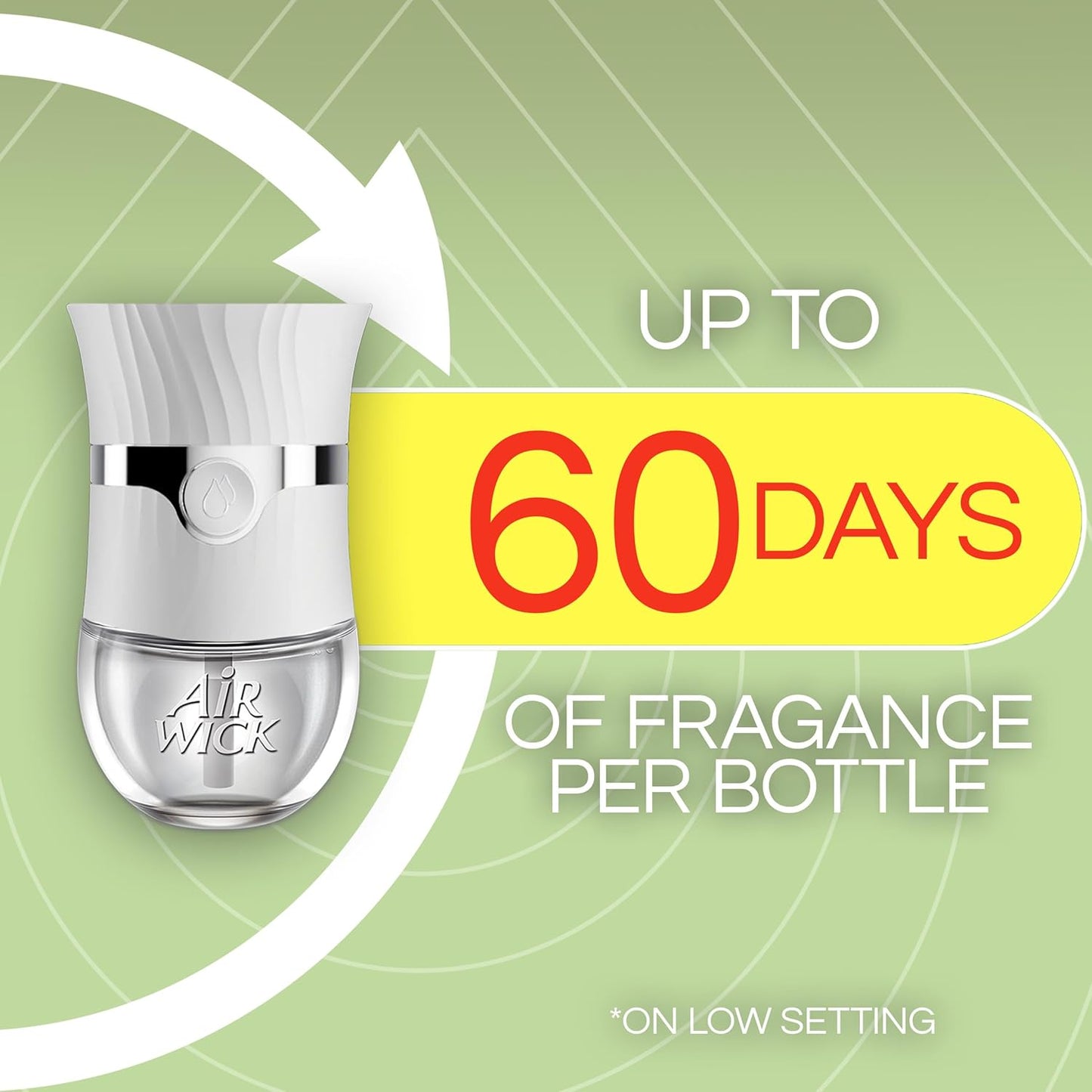 Air Wick Plug in Scented Oil Refill, 10ct, Fresh Linen, Air Freshener, Essential Oils, Eco Friendly Pack