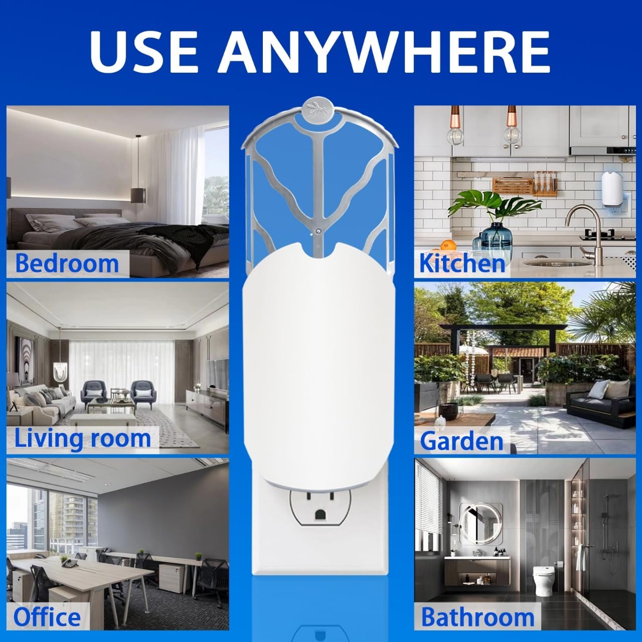 BAIMNOCM 33 Pack Refills Cartridge Compatible with Zevo Flying Insect Trap Refill M364 M364A and Max, White