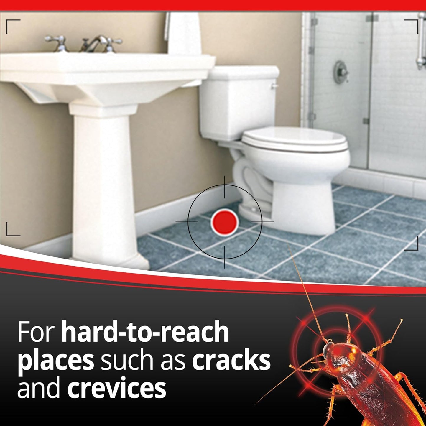 Combat Max 12 Month Roach Killing Bait, Small Roach Bait Station, Child-Resistant, 18 Count