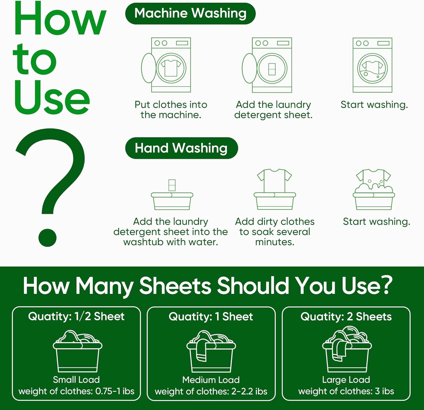 Travel Laundry Detergent Sheets Fisroa 300 Loads Eco-friendly Washing Detergent Sheets Plastic-Free Washer Sheets, Fresh Linen Scent Liquidless Laundry Sheets Strips for Camping Dorm
