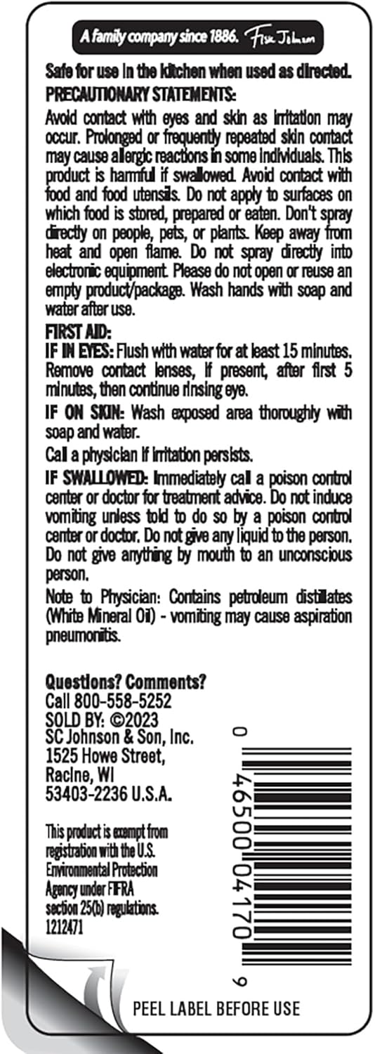Raid Essentials Multi-Insect Killer Spray Bottle, Child and Pet Safe, for Indoor Use, Lemongrass Scent, 12 fl oz
