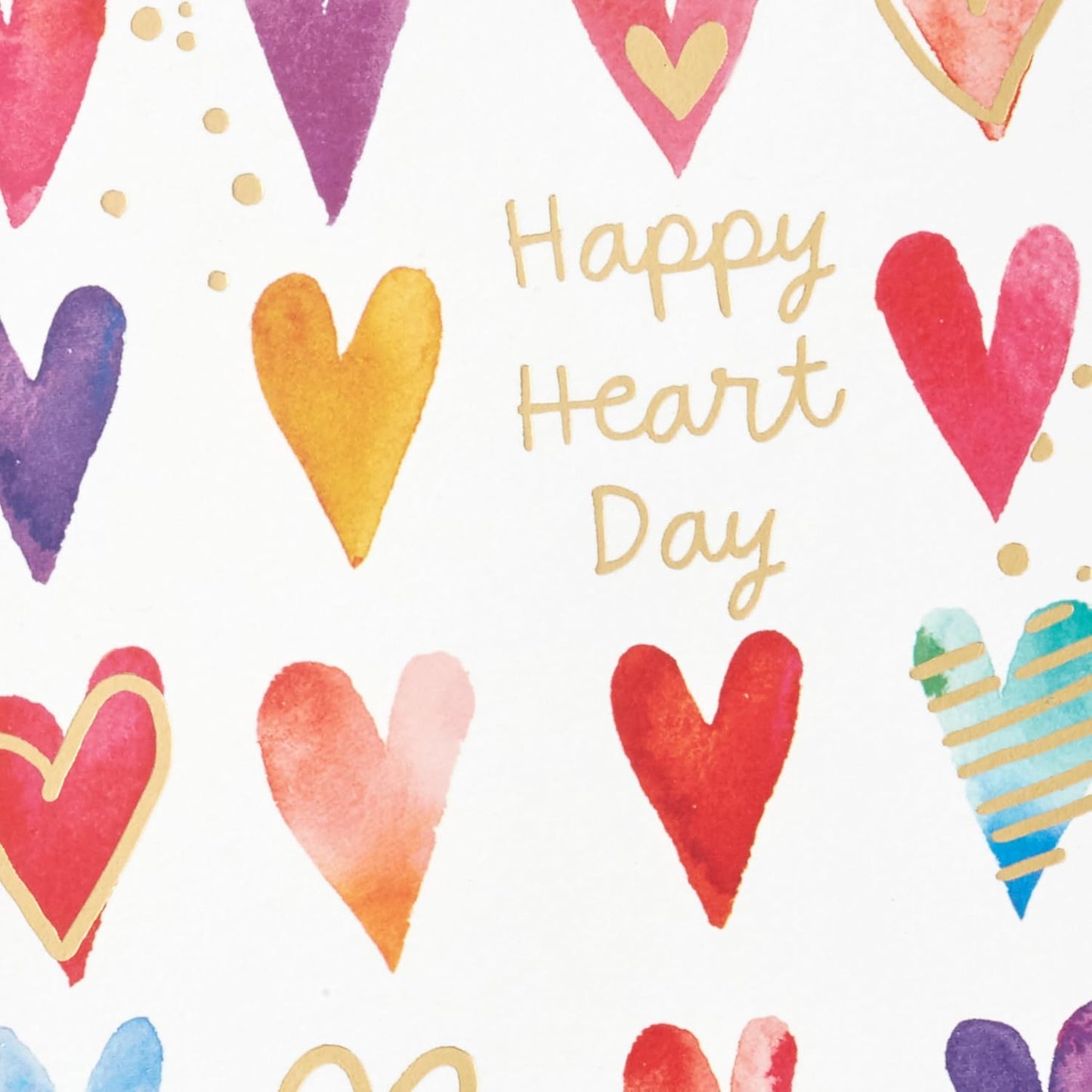 Hallmark Valentines Day Cards, Happy Heart Day (Pack of 6 Cards with Envelopes)