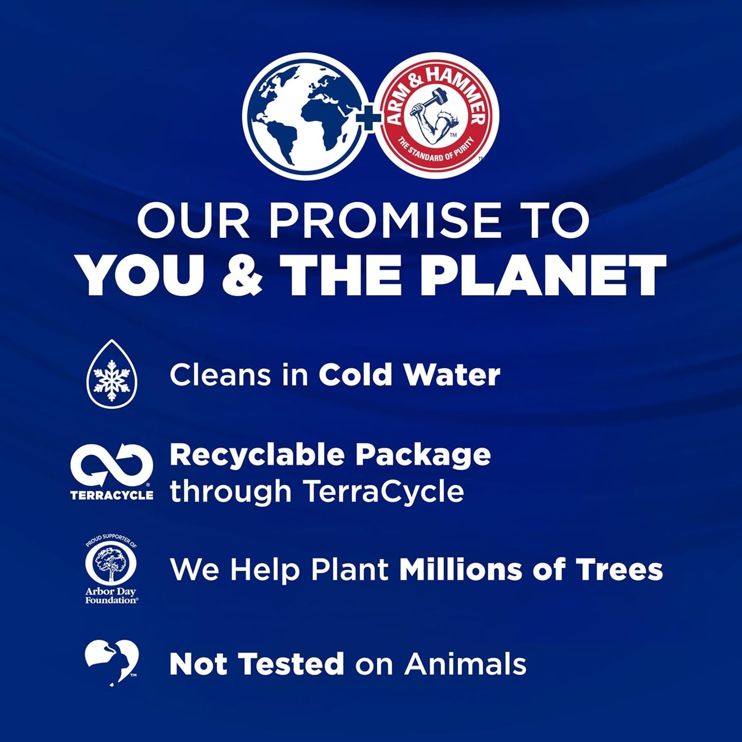 ARM & HAMMER Plus OxiClean with Odor Blasters 5-in-1 Laundry Detergent Power Paks, Laundry Odor Remover, Eliminates Odors, Attacks Stains, Fresh Burst Scent, 42 Count