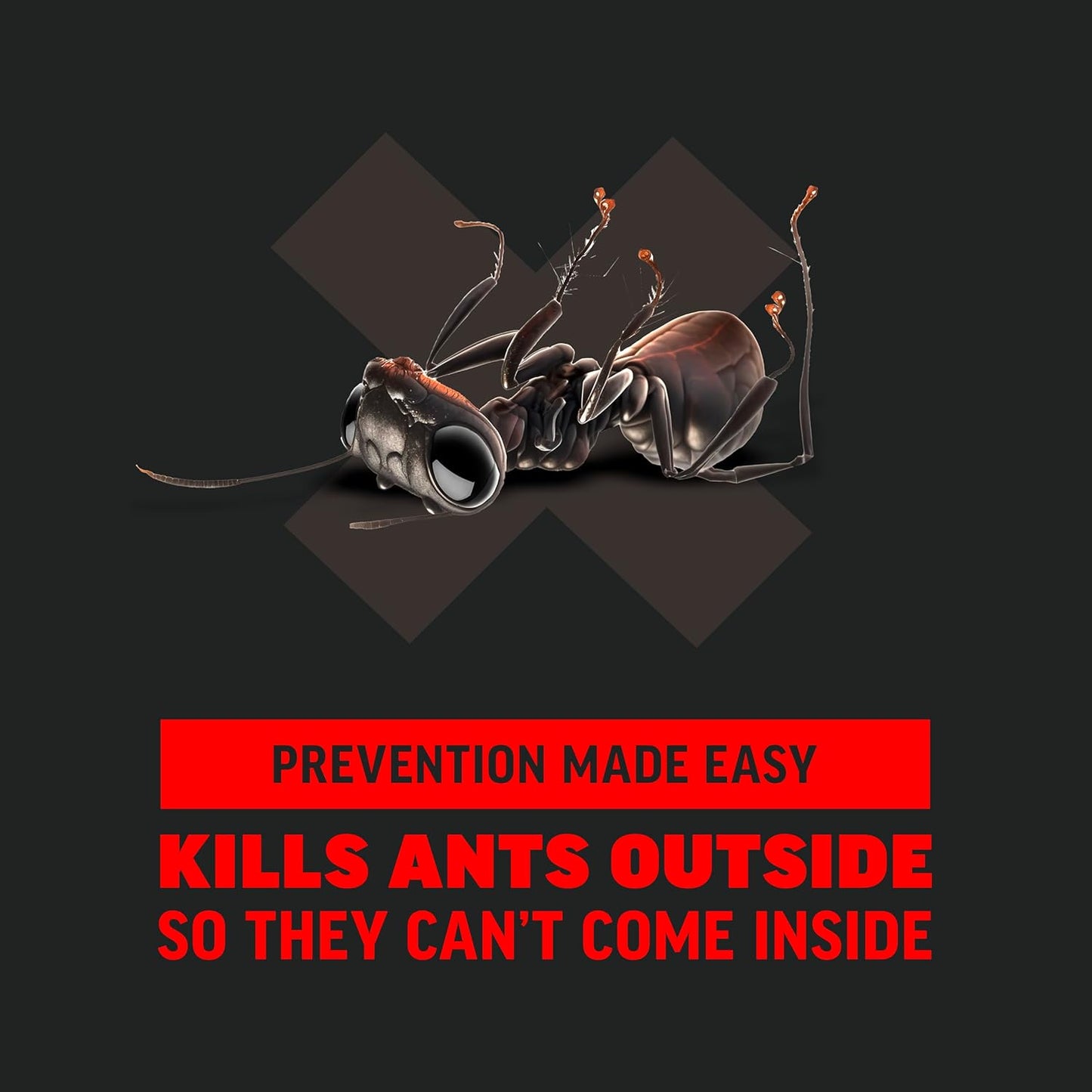 Amdro 100550427 Ant Killer for Outdoor Home Perimeter 24 oz, Black Label