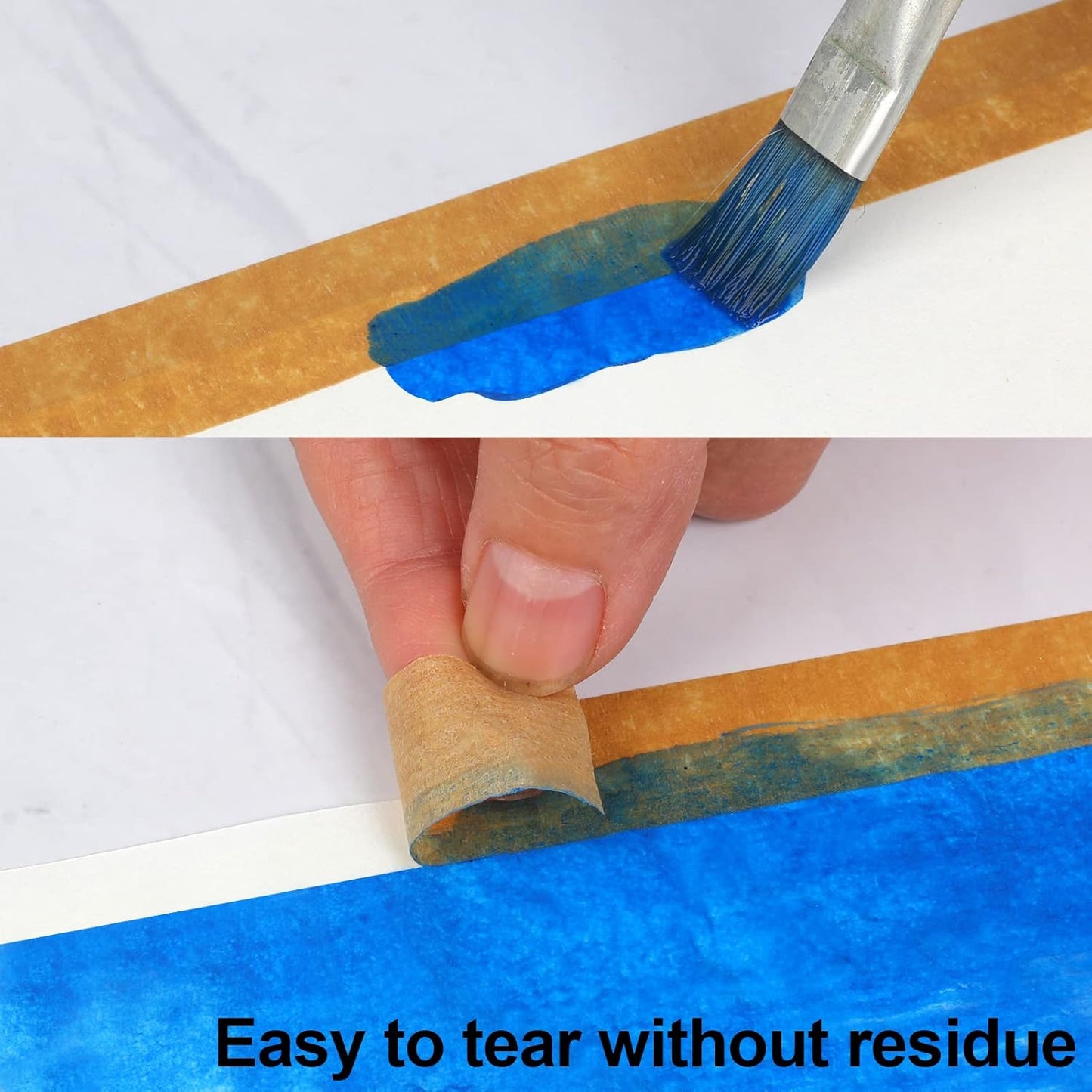 Guirnd 12PCS Colored Masking Tape, Kids Art Supplies, DIY Craft Tape, Colored Tape Rolls, Colored Painters Tape, 1.7cm x 12m (2/3In x 13Yards)