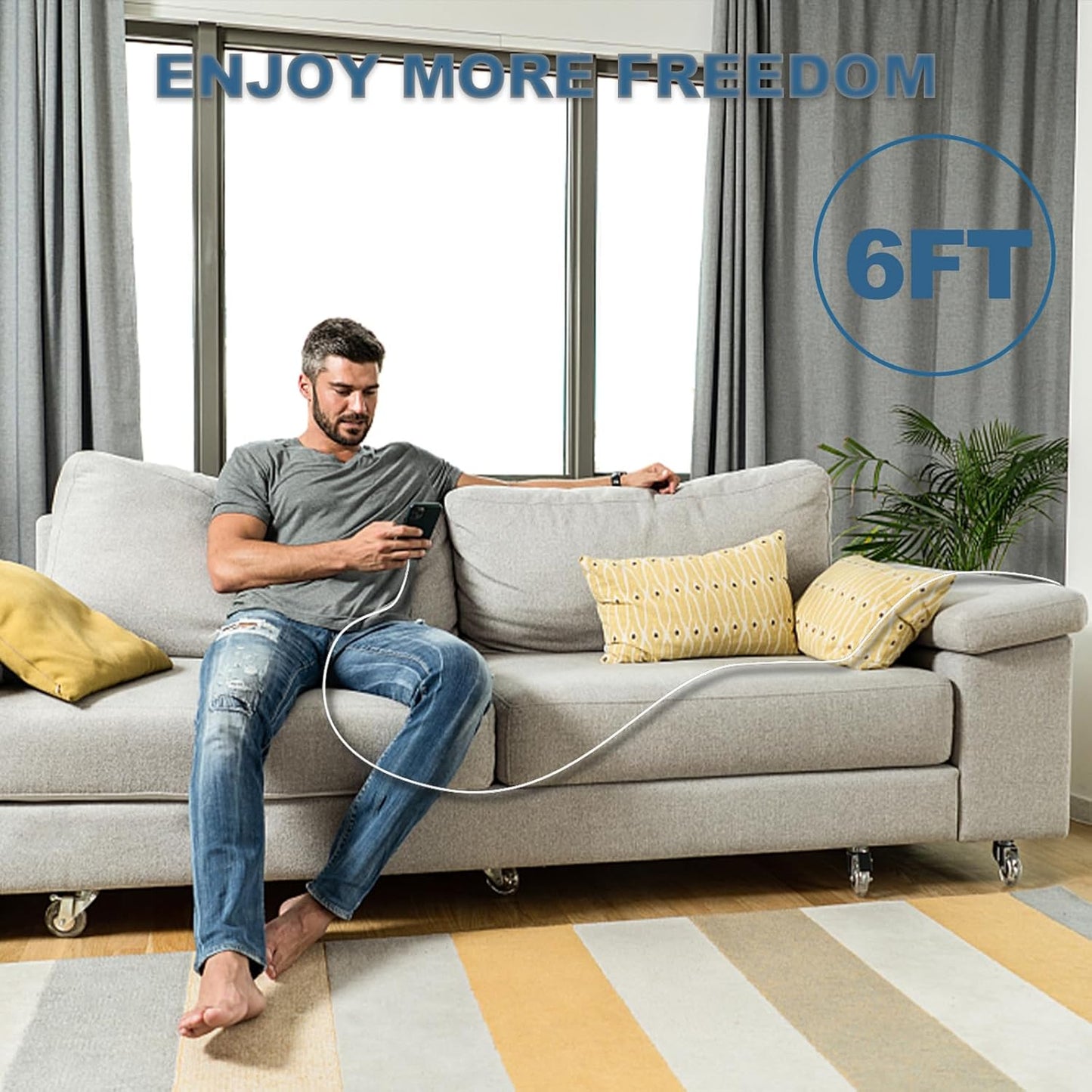 iPhone 17 16 15 Charger Fast Charging,20W Apple iPad USB C Fast Charger,2Pack 6ft USB C Wall Charger Block for iPhone 17/Pro/Pro Max/17 Air/ 16/16 Pro/16 Pro Max/15/Plus/Pro/Pro Max, iPad Pro/Mini