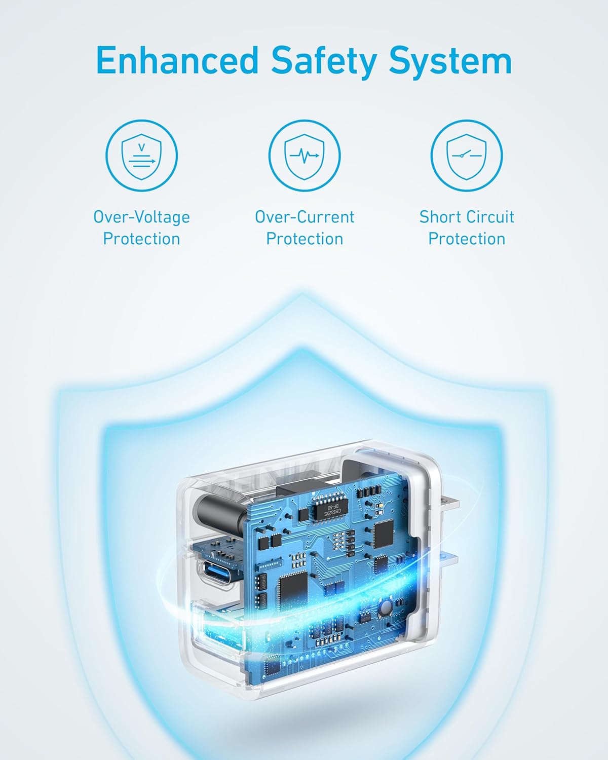 Anker iPhone 17/16 Charger, 2-Pack 20W Fast USB C Charger Block, for iPhone 16/16 Pro Max/15 Series/iPad Pro and More (Black, 2 Pack & 2 Cable)