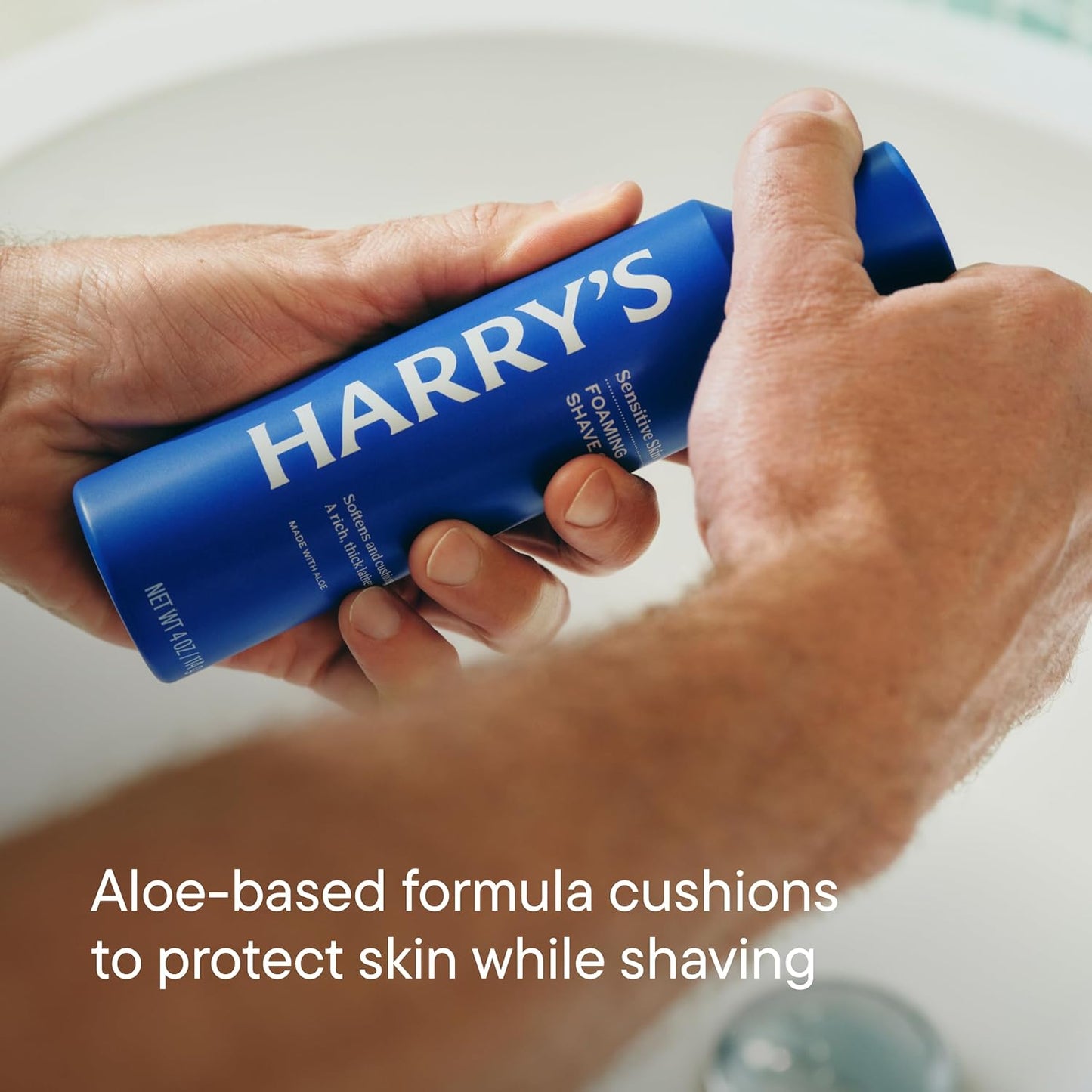 Harry's Foaming Shave Gel for Men with Aloe - (3 Pack) 6.7oz - Soothes and Cushions Skin for Shaving - Safe For Sensitive Skin