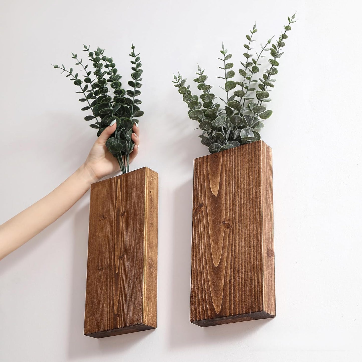 20pcs Eucalyptus Stems Artificial Eucalyptus Leaves Stems Artificial Fake Flowers for Home Office Flowers Bouquet Centerpiece Wedding Decoration Christmas Decor 2025