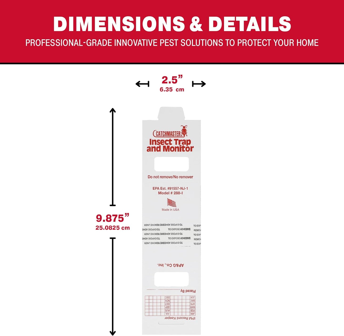 Catchmaster Spider & Insect Glue Traps 45-Pk (15 Sheets), Adhesive Cockroach Killer Glue Boards, Cricket Sticky Traps, Indoor Roach & Bug Catcher for Home, Garage & Shed, Pet Safe Pest Control