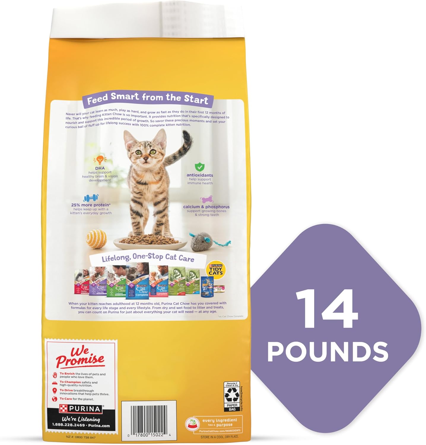 Purina Kitten Chow 14lb