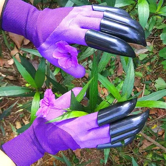 Claw Gardening Gloves for Planting, Garden Glove Claws for Women