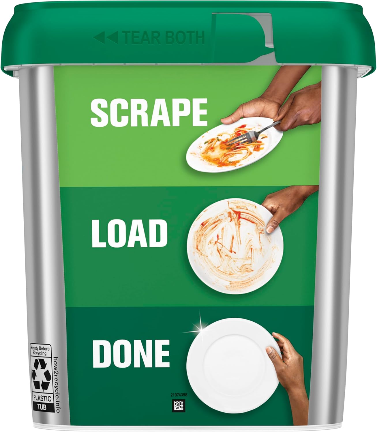 Cascade Platinum + Oxi Dishwasher Pods, Dishwasher Detergent, Dish Detergent Soap, Fresh, 59 Count