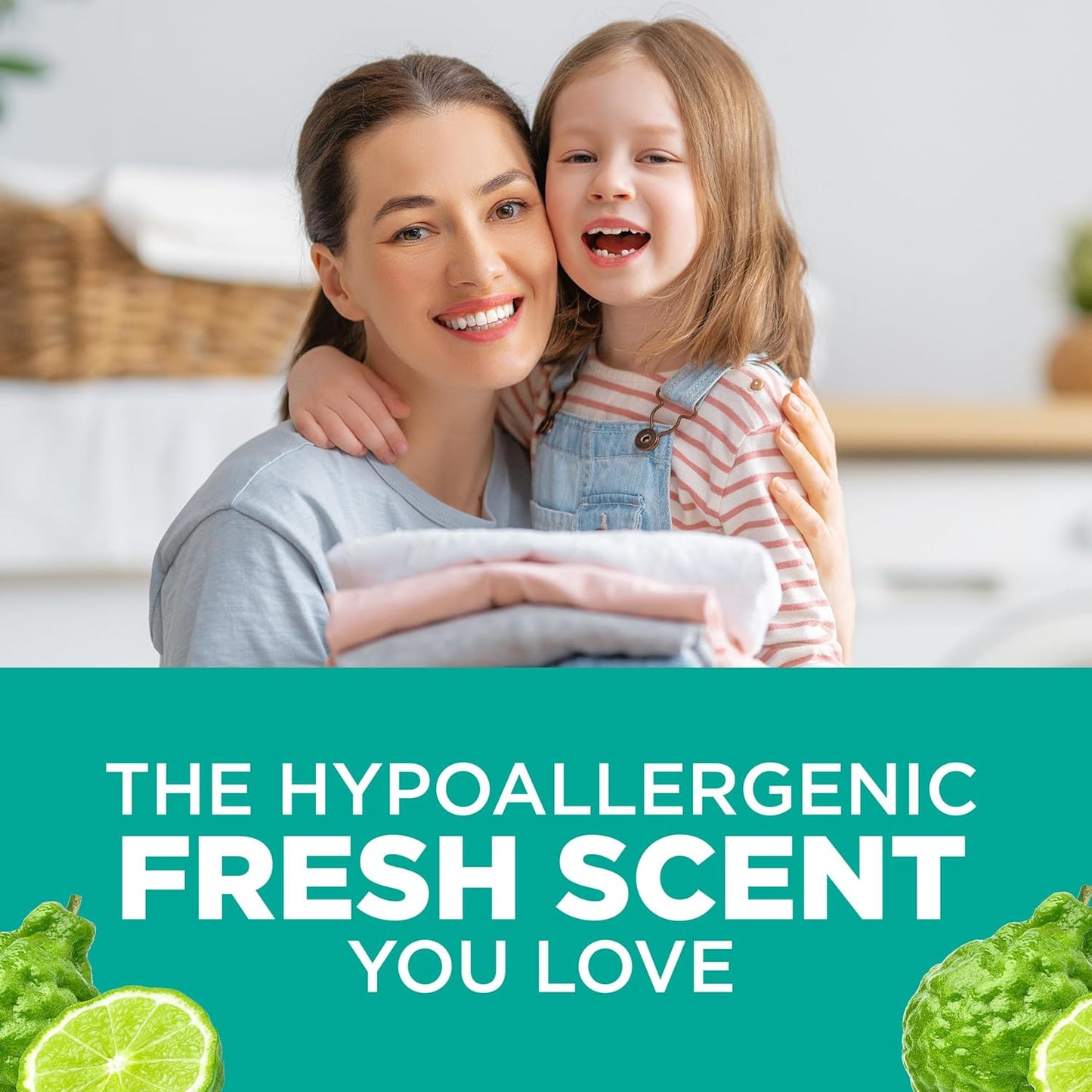 ARM & HAMMER Sensitive Skin Liquid Laundry Detergent, Fresh Scent, 105 fl oz, 105 Loads