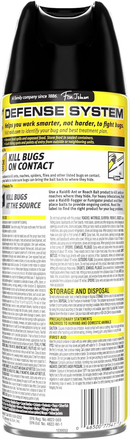 Raid Multi Insect Killer, Orange Breeze 15 Ounce (Pack of 1)