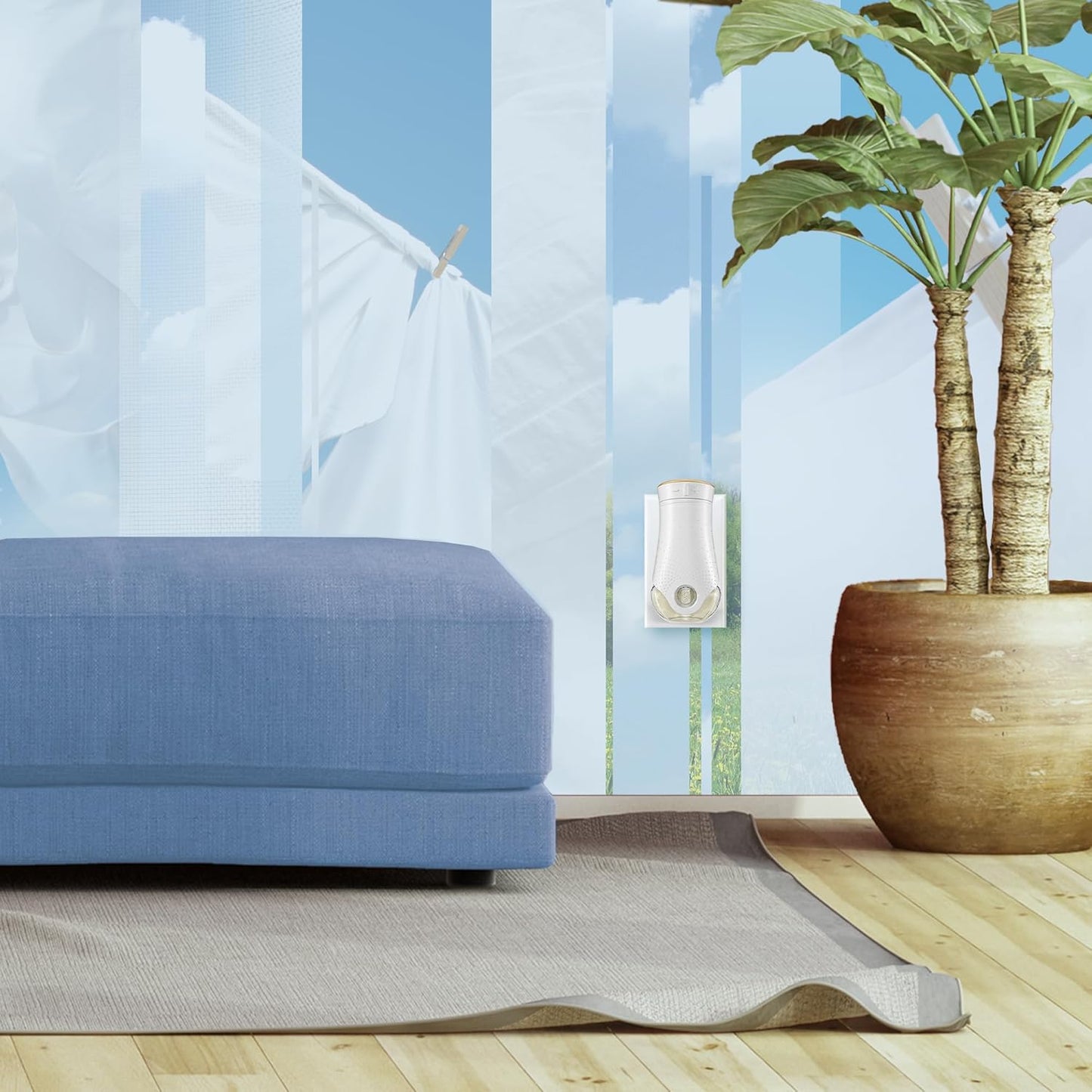 Glade PlugIns Refills Air Freshener, Scented and Essential Oils for Home and Bathroom, Clean Linen, 6.7 Fl Oz, 10 Count (Packaging May Vary)