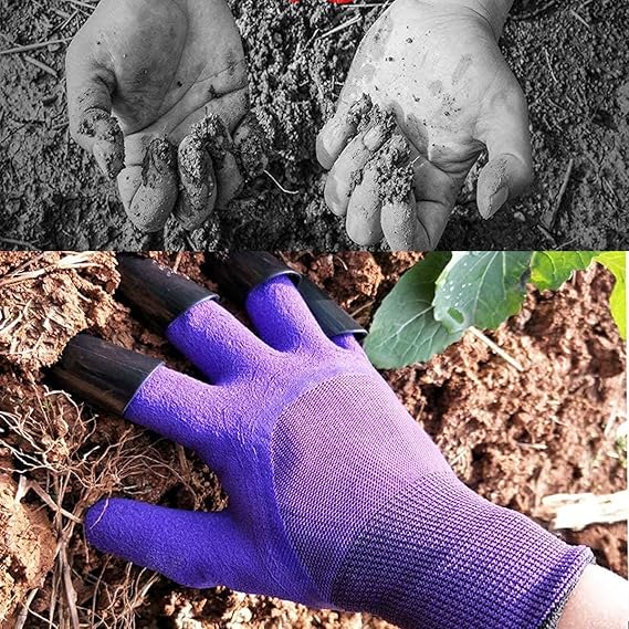 Claw Gardening Gloves for Planting, Garden Glove Claws for Women