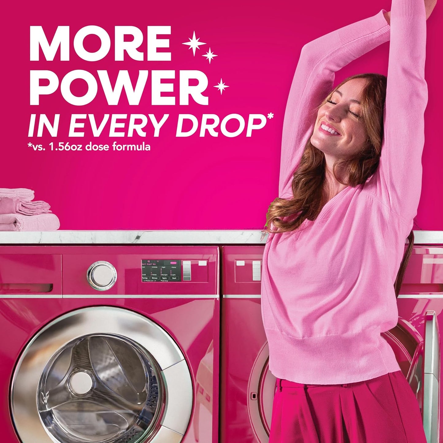 Persil Intense Fresh Everyday Clean, Liquid Laundry Detergent, High Efficiency (HE), Deep Stain Removal, 2X Concentrated, 82.5 fl oz, 110 Loads