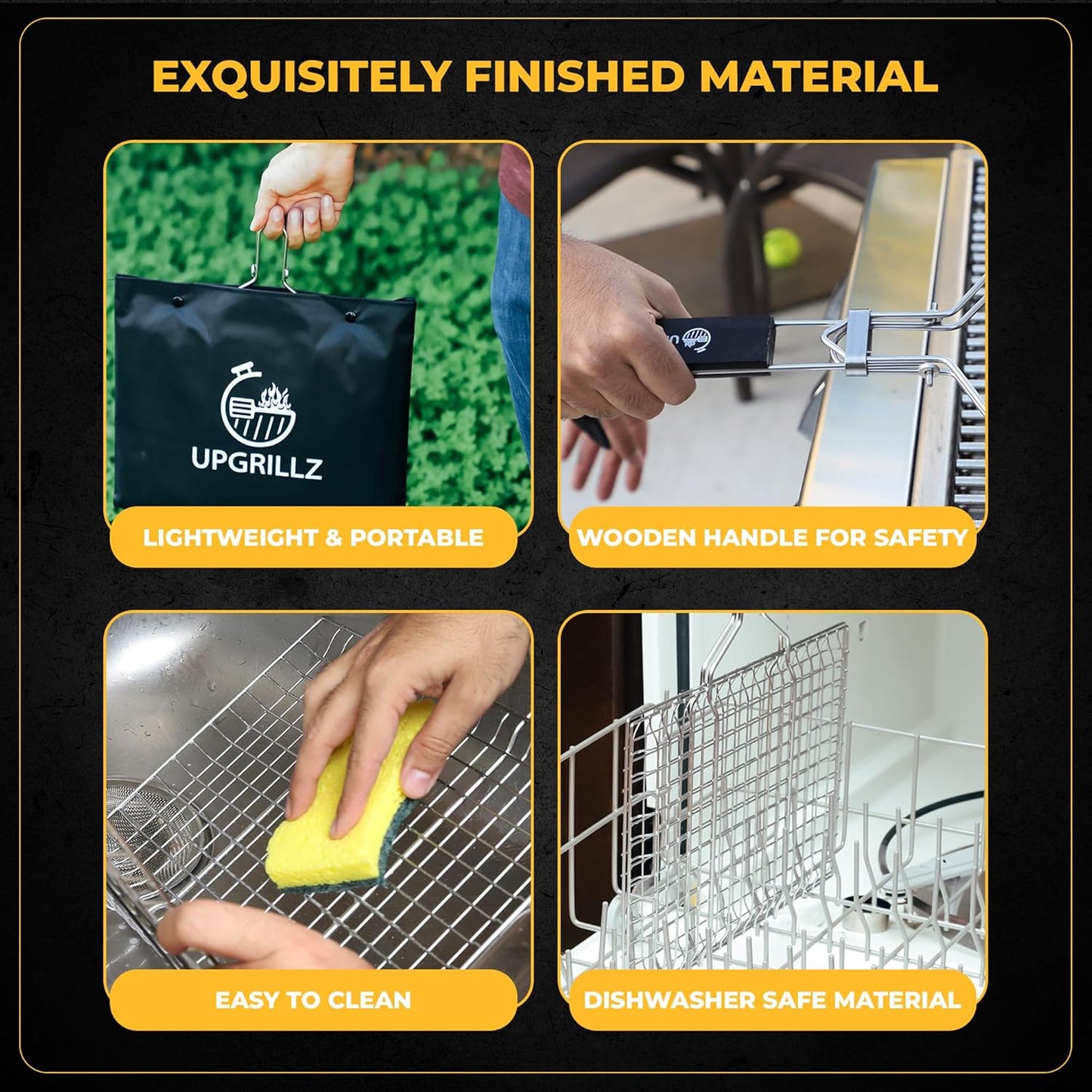 BBQ Fish Grill Basket (Standard P01)